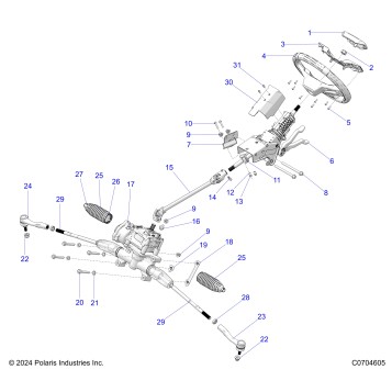 STEERING, STEERING ASM.