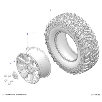 WHEELS, FRONT & REAR