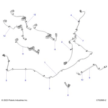 ELECTRICAL, HARNESS, MISC - G24G5W99A/99B (C702895-2)