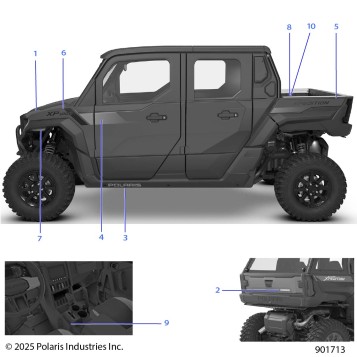 BODY, DECALS, GRAPHICS - G26G5W99AS/BS