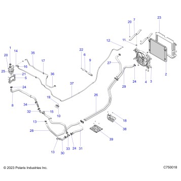 ENGINE, COOLING - G24GVK99A/99B (C750018)