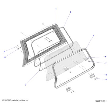BODY, REAR CAB PANEL ASM