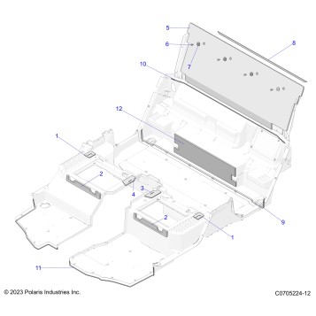 BODY, FOAM AND LINER