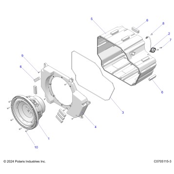 ELECTRICAL, AUDIO, SUBWOOFER