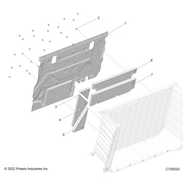 BODY, BOX, FOAM AND  SHIELDS