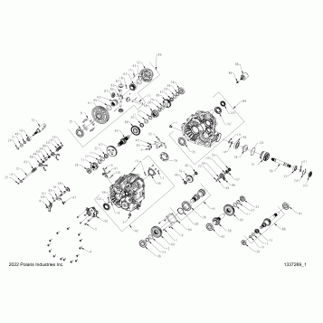 DRIVE TRAIN, GEARCASE, MAIN