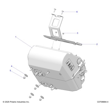 BODY, HVAC, MAIN MOUNTING