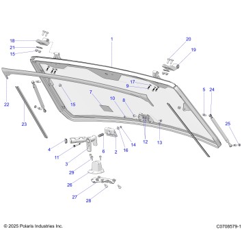 BODY, FRONT WINDOW ASM.