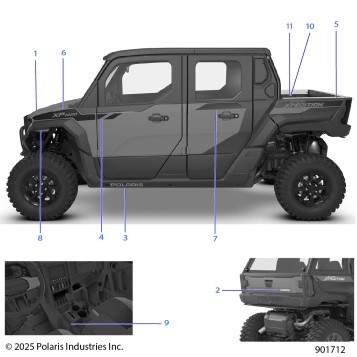 BODY, DECALS, GRAPHICS - G26G5W99AH/BH