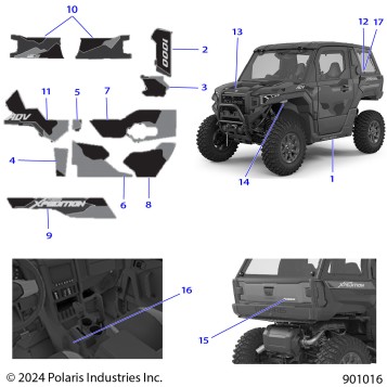 BODY, DECALS, GRAPHICS - G26GVW99AJ/BJ
