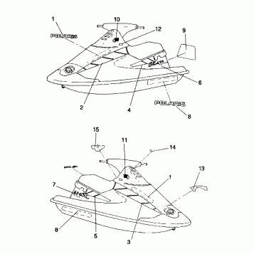 DECALS SL 650/B924058 (4922922292003A)
