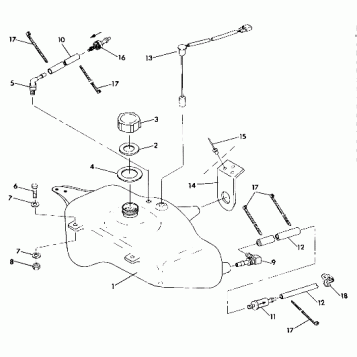OIL TANK SL 650/B924058 (4922922292008A)