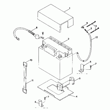 BATTERY SL 650/B924058 (4922922292016A)