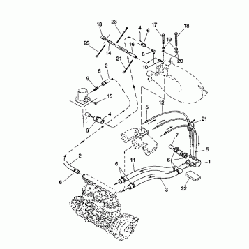 COOLING SYSTEM SL 650/B924058 (4922922292018A)