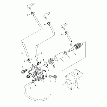 OIL PUMP SL 650/B924058 (4922922292027A)