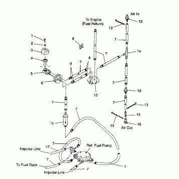 FUEL SYSTEM SL 650 / B934058 (4924732473006A)