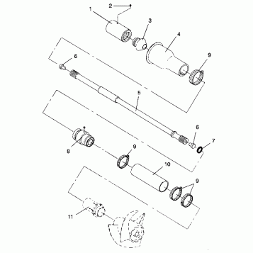 DRIVE SYSTEM SL 650 / B934058 (4924732473012A)