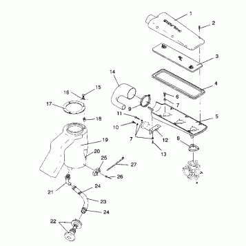 AIR VENT SL 650 / B934058 (4924732473016A)