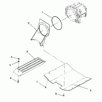 WATER INLET SL 650 / B934058 (4924732473019A)