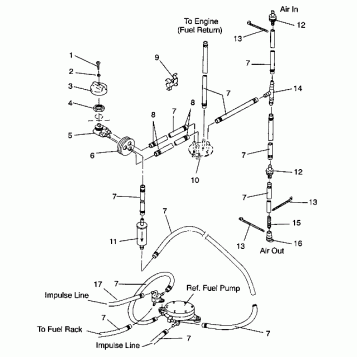 FUEL SYSTEM SL 750 / B934070 (4924752475006A)