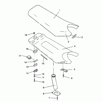 SEAT ASSEMBLY SL 750 / B934070 (4924752475007A)