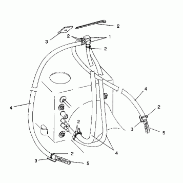 WATER SIPHON SL 750 / B934070 (4924752475019A)