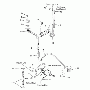 FUEL SYSTEM SLT 750 B944170 (4925942594006A)