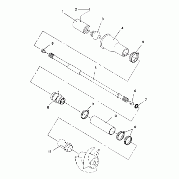 DRIVE SYSTEM SLT 750 B944170 (4925942594012A)