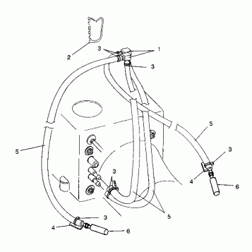 WATER SIPHON SLT 750 B944170 (4925942594018A)