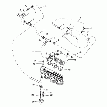 COOLING SYSTEM SL 650 B944058 (4926992699017A)