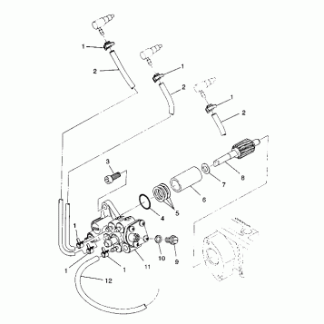 OIL PUMP ASSEMBLY SL 650 B944058 (4926992699024A)