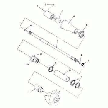 DRIVE SYSTEM SL 750 B944070 (4927012701012A)