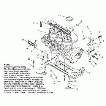 ENGINE MOUNTING SL 650 B954058 (4930483048B001)