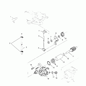 OIL PUMP ASSEMBLY SL 650 B954058 (4930483048C003)