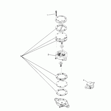 FUEL PUMP ASSEMBLY  SL 650 B954058 (4930483048C006)