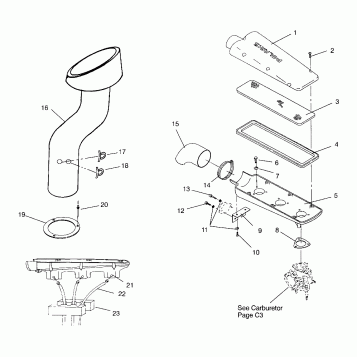 AIR VENT SL 750 B954070 (4930523052B007)