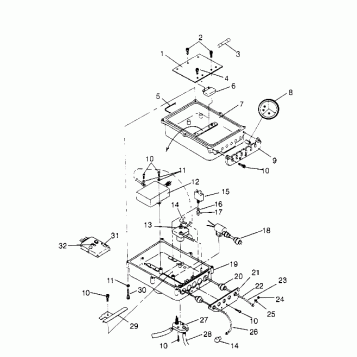 ELECTRICAL BOX SL 750 B954070 (4930523052B011)