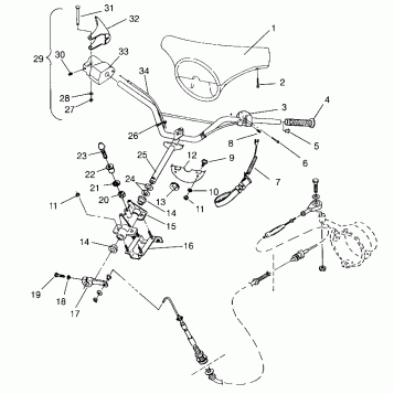 STEERING ASSEMBLY SLT 750 B954170 (4930563056A013)