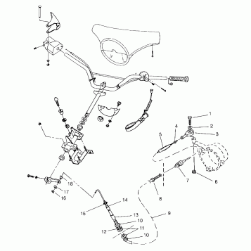 STEERING ASSEMBLY SLT 750 B954170 (4930563056A014)