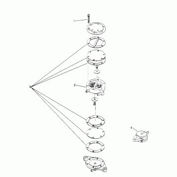 FUEL PUMP ASSEMBLY  SLT 750 B954170 (4930563056C008)