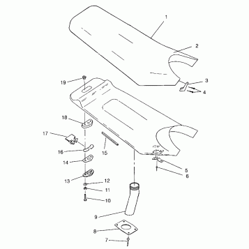 SEAT SL 650 STD B954358 (4932923292A011)