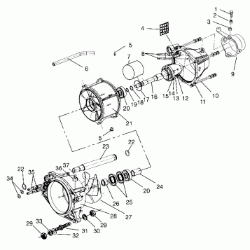 PROPULSION SL 650 STD B954358 (4932923292B002)