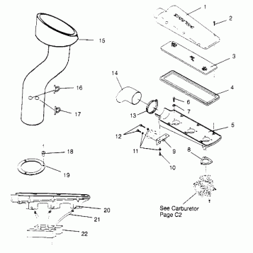 AIR VENT SL 650 STD B954358 (4932923292B006)