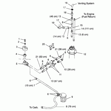 FUEL SYSTEM SLT 700 B964166 and  Intl. SLT 700 I964166 (4933923392A010)