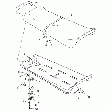 SEAT SLT 700 B964166 and  Intl. SLT 700 I964166 (4933923392A011)