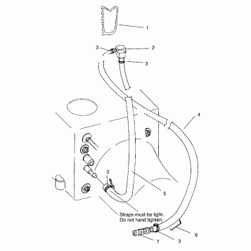 WATER SIPHON SLT 700 B964166 and  Intl. SLT 700 I964166 (4933923392B008)