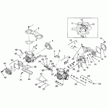CARBURETOR SLT 700 B964166 and Intl. SLT 700 I964166 (4933923392C002)