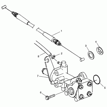 OIL PUMP SLT 700 B964166 and Intl. SLT 700 I964166 (4933923392C004)