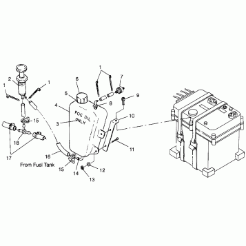 ENGINE FOGGING SYSTEM  Intl. SLT 700 I964166 (4933923392C009)