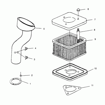 AIR VENT  SLX 780 B954287 (4933953395B007)